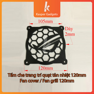 Tấm che trang trí quạt tản nhiệt 12cm / Computer Fan Cover 12cm