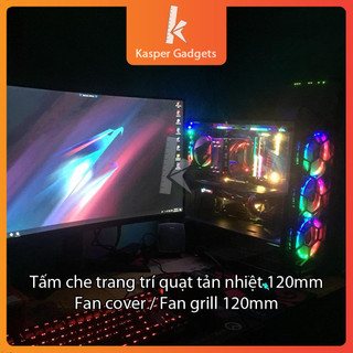 Tấm che trang trí quạt tản nhiệt 12cm / Computer Fan Cover 12cm