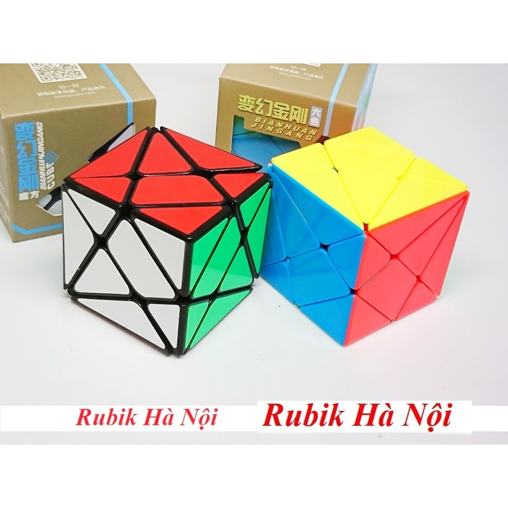 Rubik Axis YongJun Đen/Stickerless