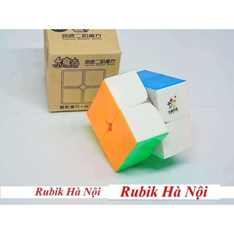 Rubik 2x2 Yuxin Little Magic M Có Nam Châm Rất Tốt