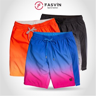 Quần Đùi Nam Đi Biển FASVIN S21463.HN Vải Gió Đẹp In Thăng Hoa Hàng Nhà Máy Chất Lượng Cao