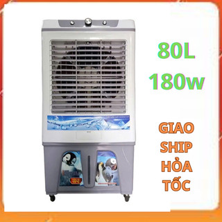  Quạt hơi nước 80L chính hãng Kaita bảo hành 12 tháng Quạt điều hoà Sunhouse Kaita 80L công suất lớn 