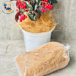 chỉ xơ dừa dùng giữ ẩm gốc cây 200g