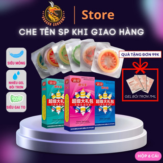 Bao cao su gai bi lớn RunBo chống xuất tinh sớm Bcs gân gai bi kéo dài thời gian quan hệ BS05
