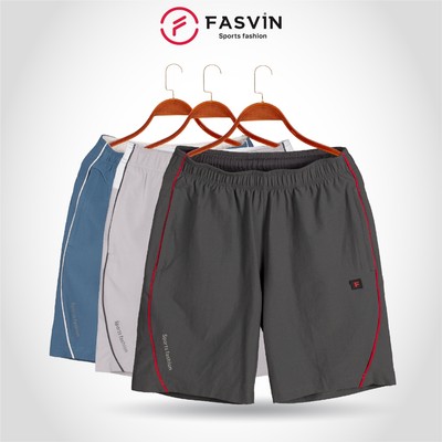Quần Đùi Nam Thể Thao FASVIN Q20208.HN Vải Gió Đẹp Nhẹ, Mát Hàng Nhà Máy Chất Lượng Cao