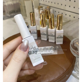  Sơn gel mắt mèo ánh nước phản quang thuỷ tinh nền siêu trong phủ sơn gel ko bị xám g.12 