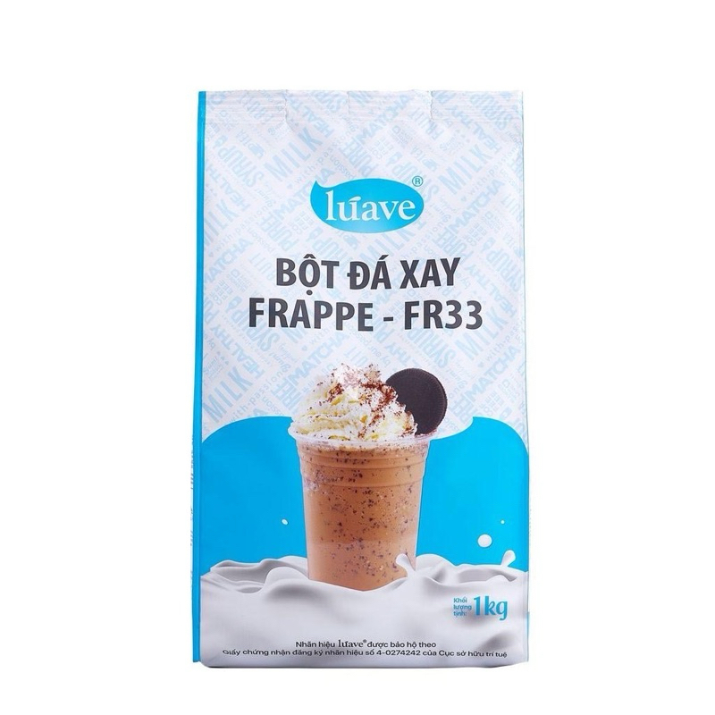 100g Bột Đá Xay Frappe - FR33  Luave dùng pha cafe, sinh tố trái cây