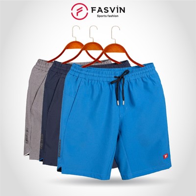 Quần short thể thao nam Fasvin S20220.HN chất liệu poly cao cấp mềm mịn