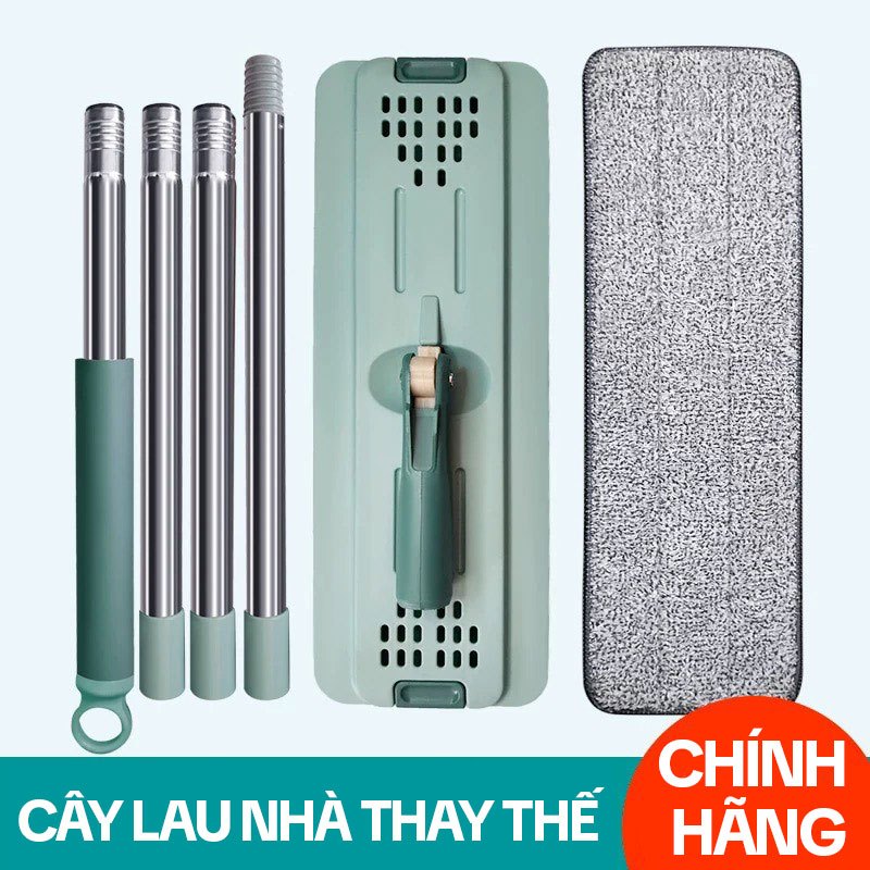  Cây Lau Nhà Thay Thế Dùng Cho Bộ Lau Nhà KITIMOP C6 PLUS  Không Bao Gồm Thùng Vắt  