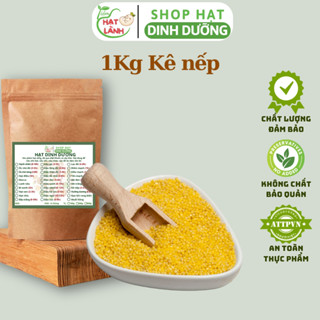 1Kg Kê nếp vàng dẻo thơm, thực phẩm khô Tiệm hạt lành