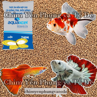  Cám cá Cargill 7404S 0,5mm viên nổi dùng làm thức ăn cá vàng bảy màu betta.. 