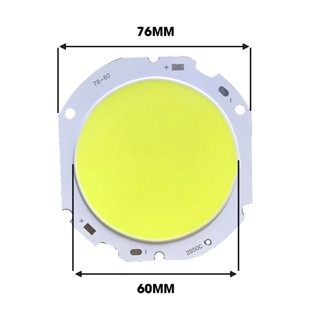 Chip LED COB 50w tròn, Kích thước 76x60mm