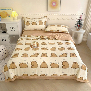 Set Chăn Ga Gối Lụa Thái Phi Bóng “ Chăn Trần Hè”