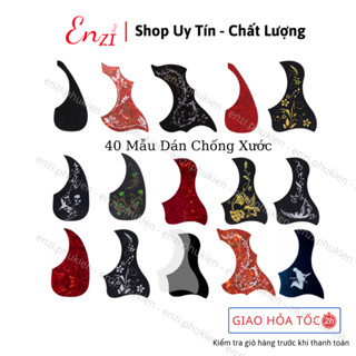 Miếng dán chống trầy xước cho đàn guitar acoustic ghita classic Enzi