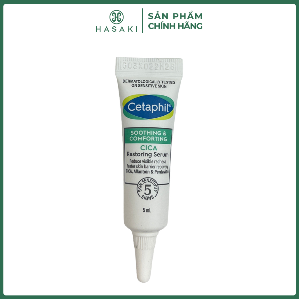 [QUÀ TẶNG KHÔNG BÁN] Serum Cetaphil Làm Dịu & Phục Hồi 5ml Hasaki Sản Phẩm Chính Hãng