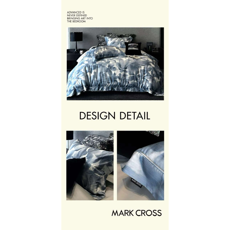 Bộ Ga Gối Cao Cấp 𝙈𝙖𝙧𝙠 𝘾𝙧𝙤𝙨𝙨 𝘼𝙜𝙣𝙚𝙨 𝙏𝙚𝙣𝙘𝙚𝙡 𝘼́𝙤 - CHAO BEDDING