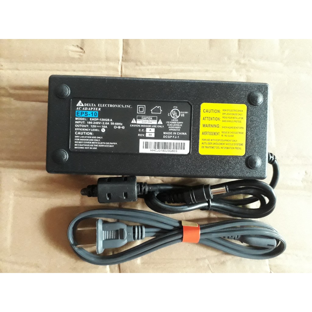 Nguồn 12V10A Delta, 12V 10A Delta loại đặc biệt