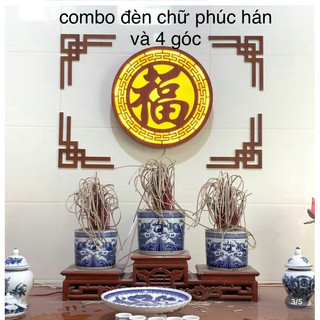 Chữ tròn trang trí bàn thờ