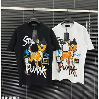 🔥Hot🔥Áo thun Dsquared2 in hình hươu thiết kế hot trend Nam nữ New 2025