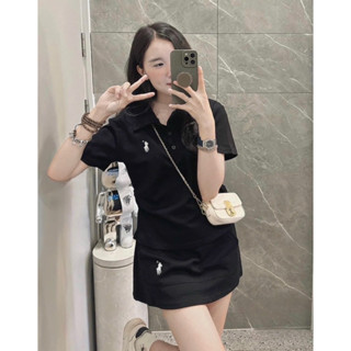  SET ÁO POLO & CHÂN VÁY BIGSIZE THÊU NGỰA – HOT TREND 2025 
