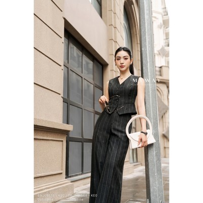 Set Gile Nữ Công Sở Gabadine Sang Trọng 5MJLB518 -1MQB01568 - KE0