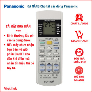 Điều khiển điều hoà Panasonic - Remote máy lạnh Panasonic