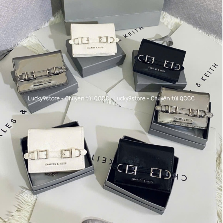  Ví nữ Túi ví cn.k mini size 11 kèm dây đeo chéo full box mẫu mới 2025 hàng Quảng Châu 1144# 