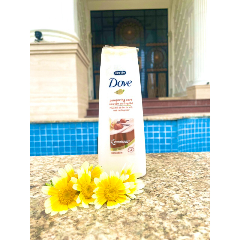 Sữa tắm Dov hương vanila & bơ hạt mỡ chai 200ml