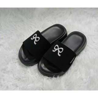  Dép Quai Ngang Nam Nữ Thêu Hình Nơ Xinh Xắn Full Size 37 đến 43. 