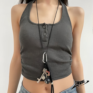 (Có sẵn) AOE STUDIO - Charm phụ kiện treo túi xách móc khoá quần hình xí ngầu bạc chất hợp kim unisex cá tính