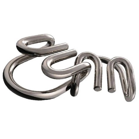 Đồ chơi trí tuệ_Thử thách trí não_ Devil Metal Puzzle_Hack não IQ Toys_Giải đố_Thông minh