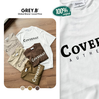 Áo Thun Co.ver.nat Tshirt Auth Logo GREYB Unisex