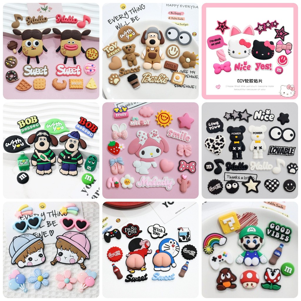 SET JIBBIT CHARM NHỰA GẮN DÉP CROCS