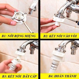 Dây cấp nước máy giặt đa năng 1.5m