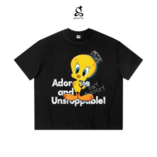 Áo Thun Boxy Gimme - Hình In Con Vịt - Premium Cotton 250gsm 2 Chiều - GMBX3