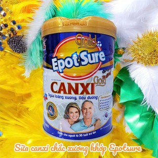 Sữa Epot sure Canxi Gold 900g ít béo, bổ sung canxi giúp xương chắc khỏe - Epotsure canxi