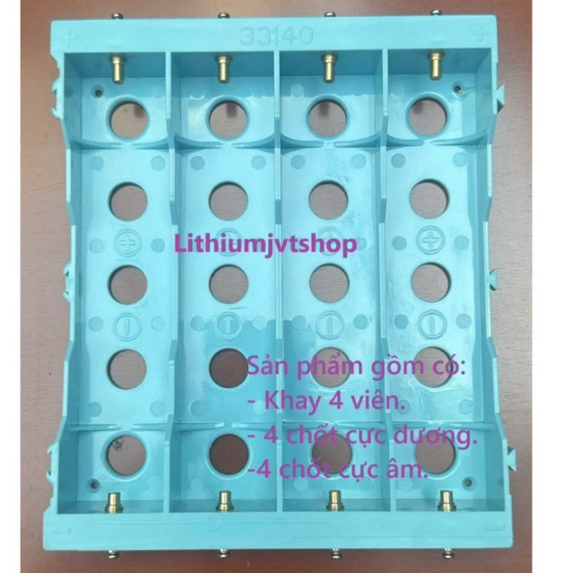Khay cân bằng pin 32140 - 33138 - 33140 VIP - Nhựa PC cao cấp, siêu bền
