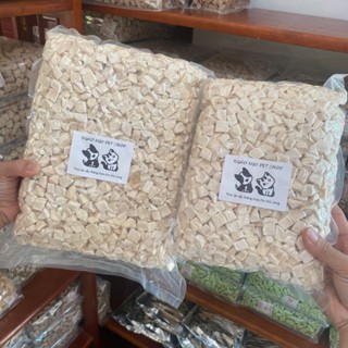 Gà viên sấy đông khô loại 1 cho chó mèo, hút chân không, túi 500gr/800gr/1.5kg