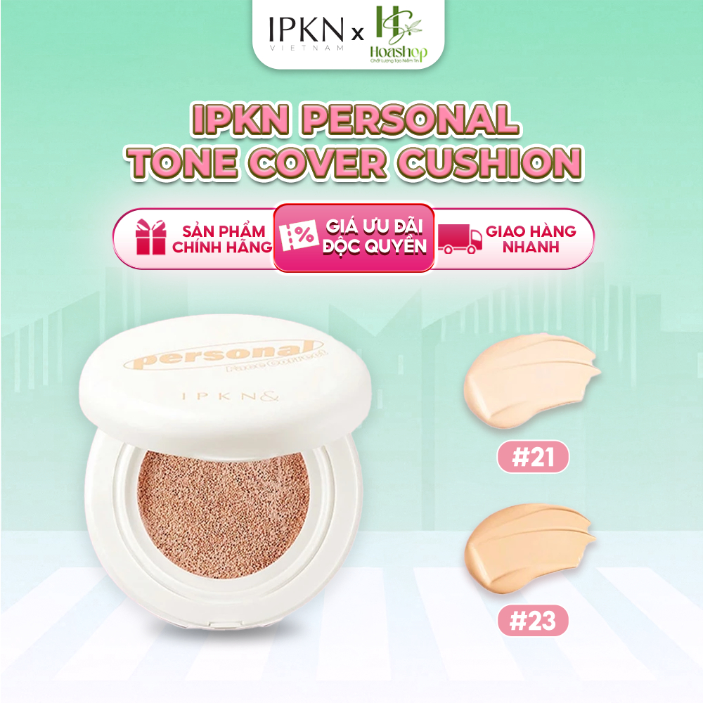 Phấn Nước Cushion IPKN Personal Tone Cover 15g