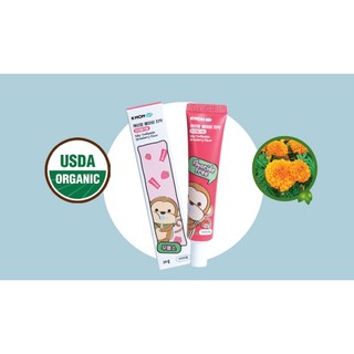 KEM ĐÁNH RĂNG K-MOM KMOM HÀN QUỐC CHO BÉ VỊ DÂU , TÁO, NHO