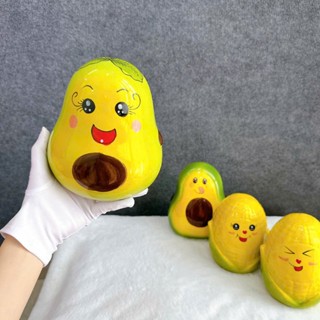  Heo đất tiết kiệm hình trái bơ bắp khe dài và ke tròn ống con lợn size nhỏ bé siêu dễ thương chất men sứ đẹp 