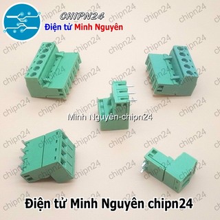 (F216) Domino 2EDG5.08 Cong (Terminal 5.08 5.08mm, Cầu đấu dây nguồn 2P/3P/4P/5P/6P/7P/8P/9P/10P/11P/12P) - [Chọn Loại]