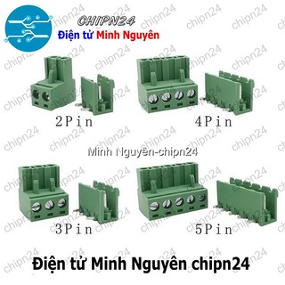 (F216) Domino 2EDG5.08 Cong (Terminal 5.08 5.08mm, Cầu đấu dây nguồn 2P/3P/4P/5P/6P/7P/8P/9P/10P/11P/12P) - [Chọn Loại]