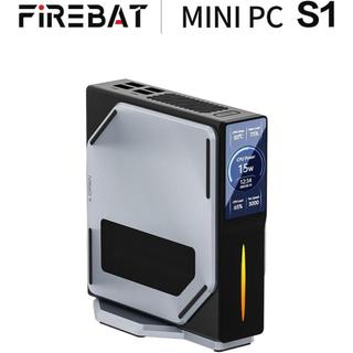  Mini PC Firebat AceMagic S1 Intel N100 Máy tính nhỏ gọn RGB mạnh mẽ hỗ trợ xuất hình 4K 