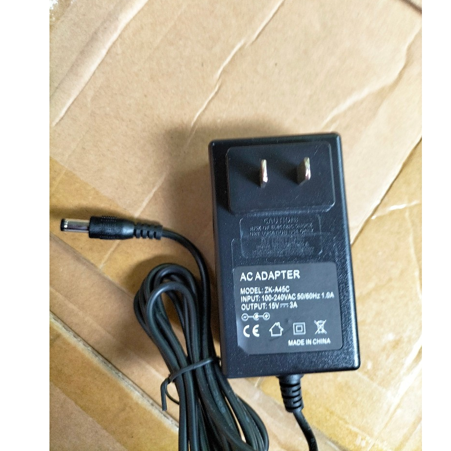 Nguồn Zin 15V3A, 15V 3A, 15V-3A loại đặc biệt