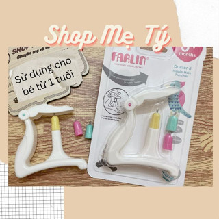  Dụng Cụ Đục Lỗ Núm Ti Farlin cho bé 2 tuổi - Dập lỗ núm ty Bình sữa Farlin 
