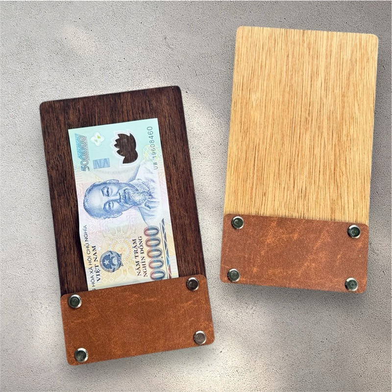 Thanh kẹp bill tính tiền, kẹp hóa đơn làm bằng plywood phủ veneer giá rẻ - GXHOME