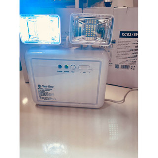 (RĐ) Đèn sạc pin, đèn led chiếu sáng khẩn cấp 8W Rạng Đông siêu sáng D KC03 8w