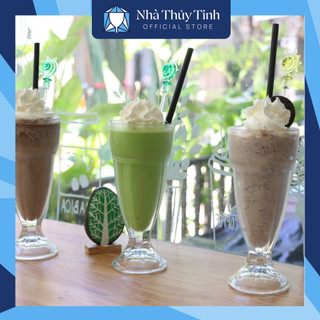 LY THUỶ TINH SINH TỐ | NƯỚC ÉP | DÙNG CHO QUÁN CÀ PHÊ...| MSP BQL024  Dung tích 325ml