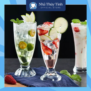 LY THUỶ TINH SINH TỐ | NƯỚC ÉP | DÙNG CHO QUÁN CÀ PHÊ...| MSP BQL024  Dung tích 325ml